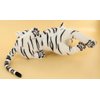 JESONN Realistic Stuffed Animals Tiger Toys Plush (White, 13.5 Inch)