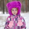 DOOVID Kids Knit Gloves Full Fingers Winter Gloves for Little Boys Girls Stretchy Warm Magic Gloves Age 5-11 Red One Size