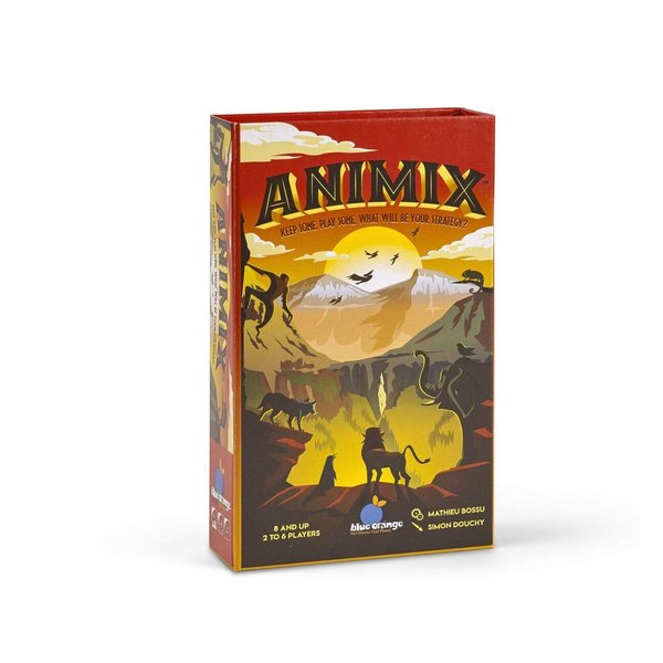Blue Orange Games Animix- Strategy Card Game for 2 to 6 Players. Recommended for Ages 8 and up.