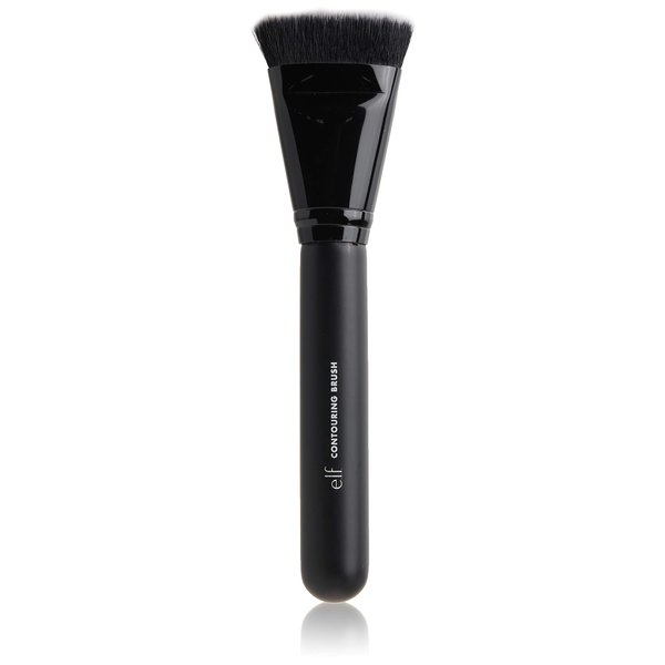 e.l.f. Contouring Brush, Flawlessly Contours & Sculpts Cheekbones, Perfect For Pressed Or Loose Bronzer, Liquids & Creams, Vegan & Cruelty-Free