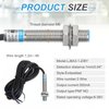 MECCANIXITY Inductive Proximity Sensor,PNP NO M8 DC 6-36V 300mA Proximity Switch Detector Approach Sensor 1mm 3 Wire for Industrial Automation LJ8A3-1-Z/BY