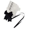 Nite closet Lolita Headdress White Angel Wing Headpiece Gothic Headband for Women Hair Accessory Maid Costume Headdress