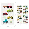 24 Sheets Tractor Temporary Tattoos, Birthday Decorations Tractor Party Favors