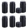 Minsily 10 PCS 30ml Empty Round Deodorant Containers Twist Up Filling Stick 1 Oz Deodorant Container Black Lip Balm Tube Refillable Deodorant Bottles DIY Make Own Deodorant Lipstick Crayon Chapstick