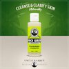 Uncle Harry's Acne Face Wash with Bentonite Clay & Tea Tree Oil | pH-Balanced & Soap-Free Pore Cleanser | Gentle Facial Cleanser for Oily Skin, Sensitive Skin, and Combination Skin (4 oz)
