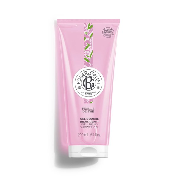 ROGER & GALLET | Body Wash & Shower Gel for Women | Feuille De Thé - Tea Leaf 6.6 Oz