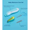 Baby Healthcare and Grooming Kit, Electric Safety Nail Trimmer Baby Nursery Kit, Newborn Care Kits with Hair Brush Comb for Newborn Infant Toddlers Baby Boys Girls Kids, Baby Shower Gifts