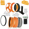 Sandy Track - for Orange Silent Runner 12" Regular - Textured Nail Trimming Track for Pet Exercise Wheel