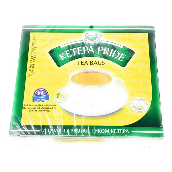 Ketepa Pride Standard Pack, 200g, 100 Tagged Teabags