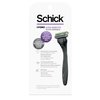 Schick Hydro Slim Head Sensitive Razor for Men — Razor for Men Sensitive Skin, Thin Razor with 4 Razor Blades