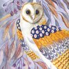 Owl Themed Lunch Napkins 40CT | Two Packs of Paper Luncheon Napkins | Athena Design by Artist: Sally-Ann Langley