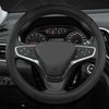 West Llama Customized Auto Car Steering Wheel Cover for Chevy 14.5-15 inches, Steering Wheel Cover for Chevrolet (Black - Standard Size)