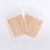 1000Pcs Pointed Cotton Swabs Wooden Handle Makeup Health Medical Ear Jewelry Clean Sticks Buds Tips