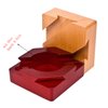 Ahyuan 3D Wooden Brain Teaser Magic Drawers Jewelery Gift Box Logic Puzzle Cube Toy for Children and Adults