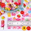 Mity rain Nail Charms-Slime Charms, 150pcs Kawaii Nail Charms Flatback Resin Charms, 3D Nail Charms for Nail Art Decorations Supplies