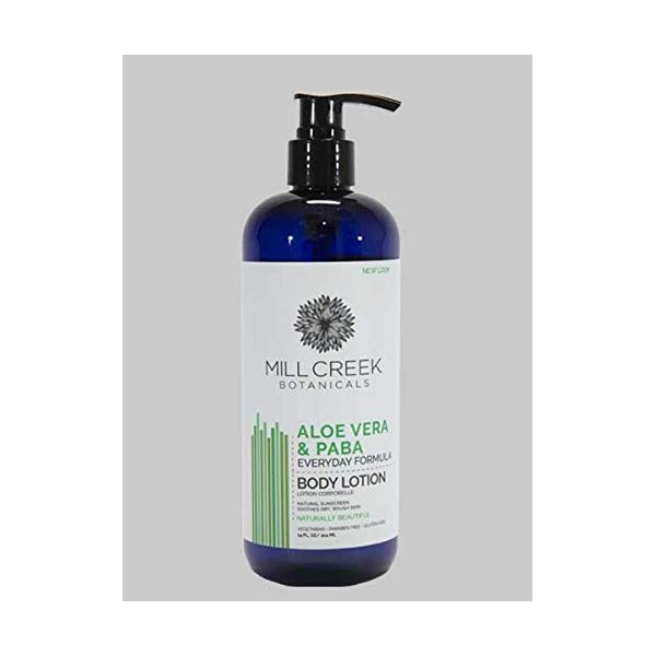 Mill Creek Body Lotion 14 oz (Aloe Vera & Paba)