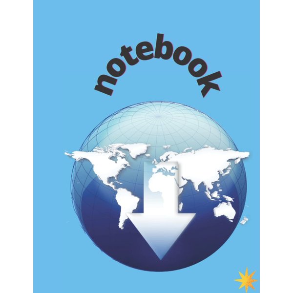 notebook (Diary), 120 Pages, 8.5 x 11 inches, Line ruled Pages: Line ruled Pages "8.5 x 11" Inches. 120 Pages