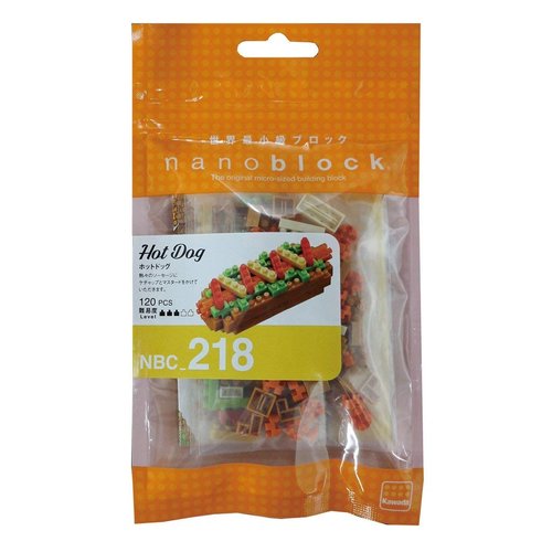 Nanoblock Hot Dog Building Kit