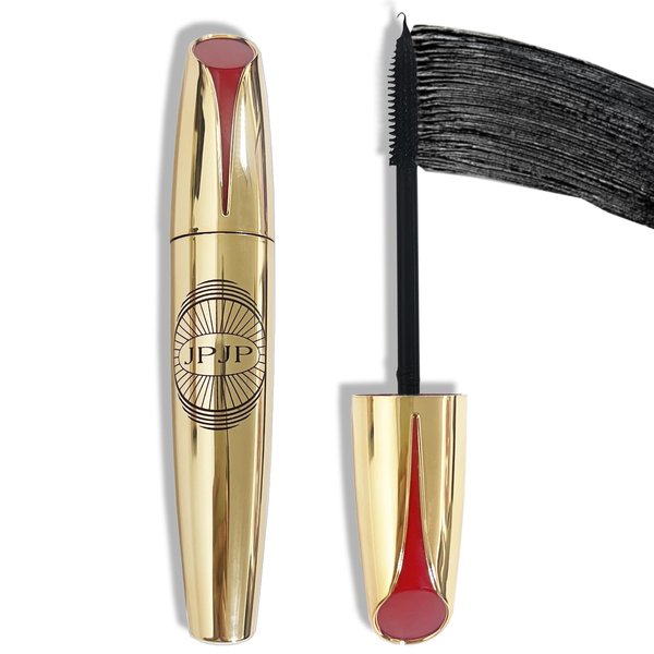MYUANGO Volumizing and Lengthening Mascara, Long-Lasting Wear, Silicone Bristles, Conditioning Agents and Vitamins, Hypoallergenic for Sensitive Eyes,Waterproof&Washable,Vegan & Cruelty Free,Black