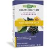 Nature's Way Sambucus Elderberry Hot Drink Mix with Vitamin C and Echinacea, Immune Support*, Honey Lemon-Berry Flavored, 10 Packets