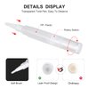 UPZIGS 10 ps 5ml Empty Cuticle Oil Pen, Nail Oil Twist Pen with Brush, Eyelash Growth Liquid Tube, Cosmetic Lip Gloss Container