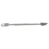 A2Z Lab Spatula Stainless Steel, Laboratory Double-Ended Spatula, Micro Spatula, Shovel Tapered Arrow End Flat Ends- Sampling Mixing Transfering Spatula For Cosmetic Lab Handling Cream, Gel, Powder 7"
