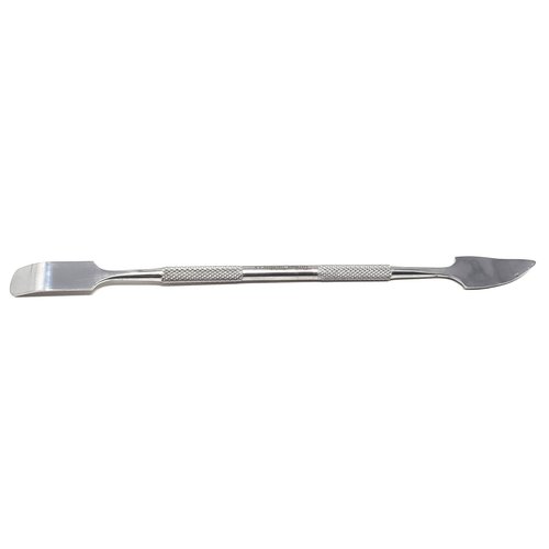 A2Z Lab Spatula Stainless Steel, Laboratory Double-Ended Spatula, Micro Spatula, Shovel Tapered Arrow End Flat Ends- Sampling Mixing Transfering Spatula For Cosmetic Lab Handling Cream, Gel, Powder 7"