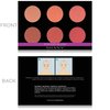 SHANY Shimmer & Matte Warm-Toned Blush Palette - Layer 6 - Refill for the 6 Layer Mini Masterpiece Collection Makeup Set