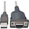 Tripp Lite 18in USB to Null Modem Serial Adapter Cable FTDI w/COM Retention M/F 18" (U209-18N-NULL)