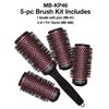 Olivia Garden MultiBrush Detachable Thermal Styling Hair Brush (5-Piece Kit 1 3/4" 46mm)