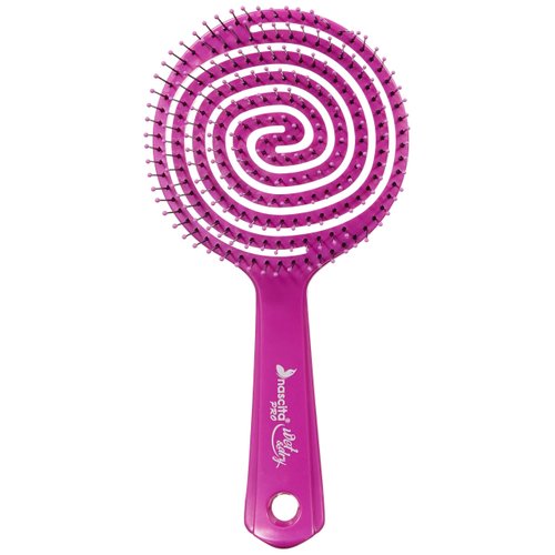 Nascita Professional Three Dimensional Oval Hair Brush (Ø 3,93 inch, Purple)