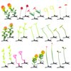 Framendino, 30 Pack Bean Sprout Hair Clip Funny Hairpins Flower Plant Hair Clips Little Grass Barrette Headwear for Women Girls Home Party Hair Accessories (Style A)