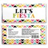 Let's Fiesta - Candy Bar Wrapper Mexican Fiesta Party Favors - Set of 24
