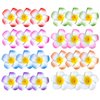 24 Pack Hawaiian Flower Hair Clips, 2.5 Inch Plumeria Foam Hair Accessories Clip for Women, Hawaii Tropical Party Decorations, Beach Pool Vacation Outfit, Luau Party Supplies favors, Bridal Wedding