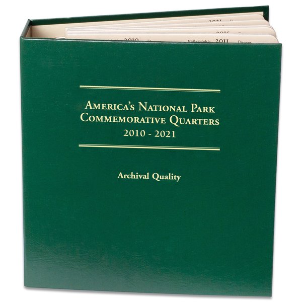 Littleton Coin Company 2010-2021 P&D America's National Park Quarter Series Album Coin Storage