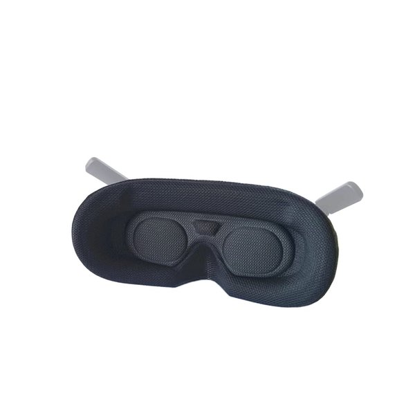 MINGCHUAN Lens Protection Cover Face Cover Compatible with DJI Goggles 2 Foam Padding Sponge Eye Pad Facemask Comfortable (Black Set)