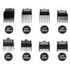 Multiple Sizes Trimmer Guards For BaBylissPRO Barberology FX787 & FX726 Trimmer, Replacement Guards with Metal Spring Clip,8 Sizes Snap on Blade Attachment Combs Set