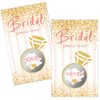 Haizct 50 Pack Bridal Shower Scratch Off Game for Country Wedding, Bridal Shower, Bridal Lottery Tickets, Wedding Shower Ideas (Diamond Ring)-GK103