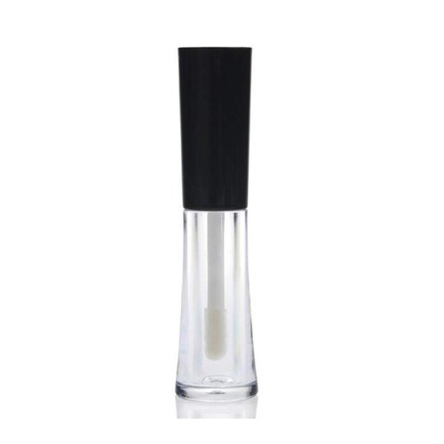 3PCS 2ml Clear Empty Mini Lip Gloss/Eyeliner Liquid/Mascara Tube Set with Black Cap DIY Makeup Cosmetic Lip Balm Container Lipstick Vial Bottles for Lipgloss Eyelashes Growth Oil Sample Packing