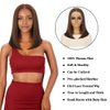 MYSTERY Bob Wig Human Hair 13x4 Lace Closure Wigs 180% Density Brazilian Unprocessed Virgin bob Lace Front Wigs for Black Women Human Hair (color4, 12inch)