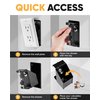 Elder Welder® Wall Outlet Hidden Safe with Key Lock | The Sneaky Way to Trick Thieves | Easy to Install | 100% Real Wall Plate | Wall Hidden Safe for Money | Elevated Choice Over Book Safe or Can Safe