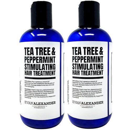 Evan Alexander Fine Grooming MY Hair Repair Kit, Men’s Shampoo and Conditioner Set, Tea Tree, 8 Ounces, 2 Piece Set