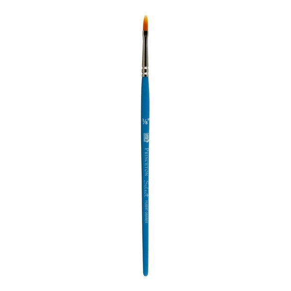 Princeton 3750 Select Decorative Paint Brush Golden Synthetic Hair Filbert Grainer; Size 1/8"