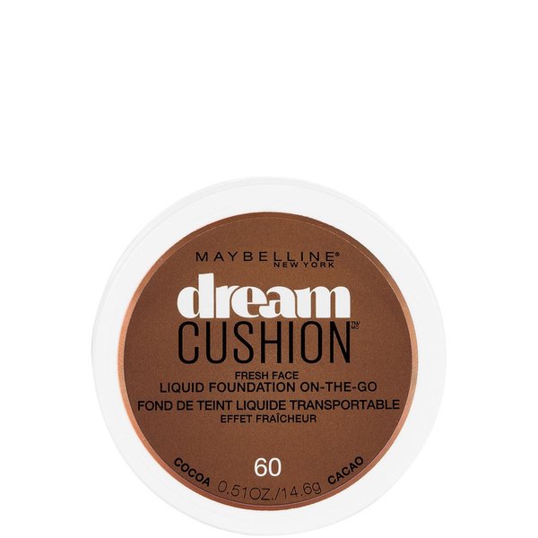 Maybelline New York Dream Cushion Fresh Face Liquid Foundation, Cocoa, 0.51 Ounce