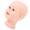 MERRYHAPY PVC Mannequin Head Stand Model Display Holder for Hats Scarves Wigs and Glasses Versatile Display Stand for Fashion Accessories and Cosmetology Use