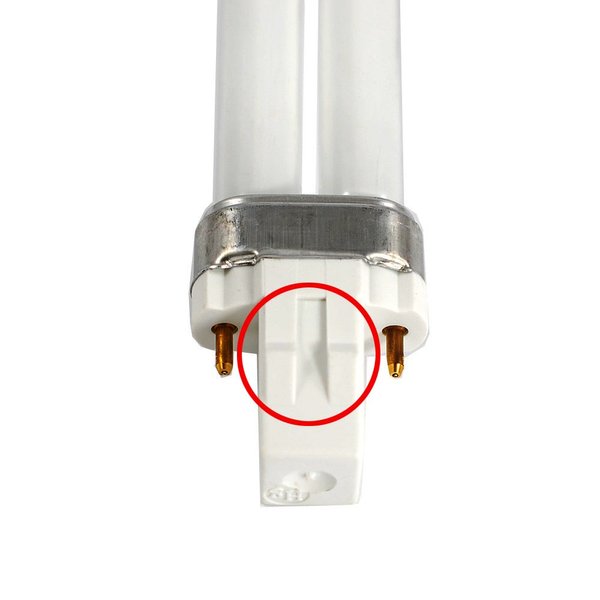 Satco 13 Watt Compact Fluorescent Twin Tube 2-Pin Light Bulb - GX23 Base, 4100K - CFS13W/841 model number S8312-SAT