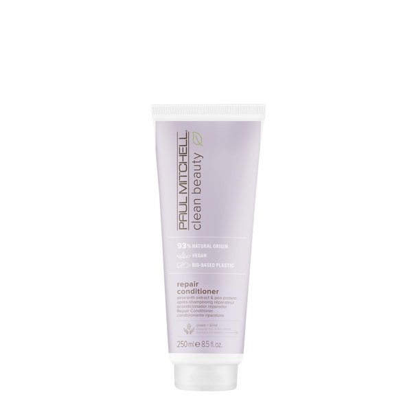 Paul Mitchell Clean Beauty Repair Conditioner, Strengthens, Balances Moisture, For Damaged, Brittle Hair, 8.5 fl. oz.