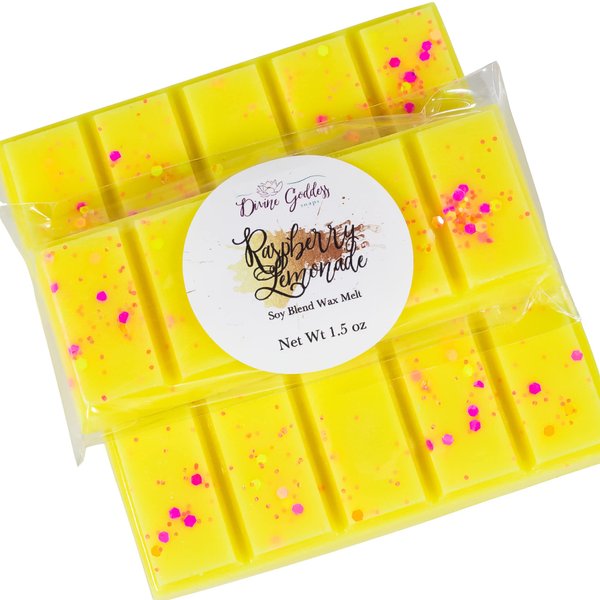 Raspberry Lemonade Home Scent Wax Melt Snap Bars for Electric and Tea Light Warmers