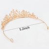 Aprince Tiaras for Girls Princess Crowns for Little Girls Tiaras for Women Girls Crown Wedding Tiara Headband Princess Crown Hair Accessories for Prom Birthday Costume Party Gold Crown