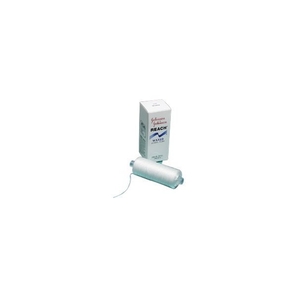 J&J Dental 2733 Dental Floss Waxed Mint 200yd Ea